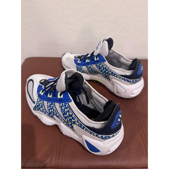 Adidas FYW S-97 Men’s Shoes White Blue Neon FYW Salvation Retro Runner EQT – NWT - Picture 6 of 9